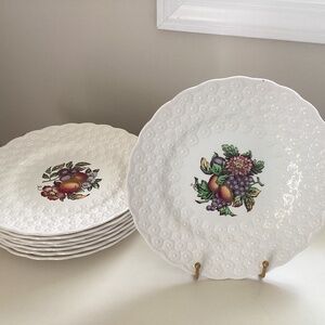 Set of (6) Copeland Spode “Alden” Luncheon Plates